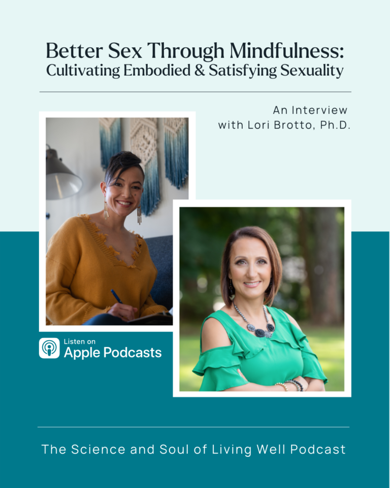 Better Sex Through Mindfulness An Interview With Lori Brotto Phd Dr Melissa Foynes Phd 